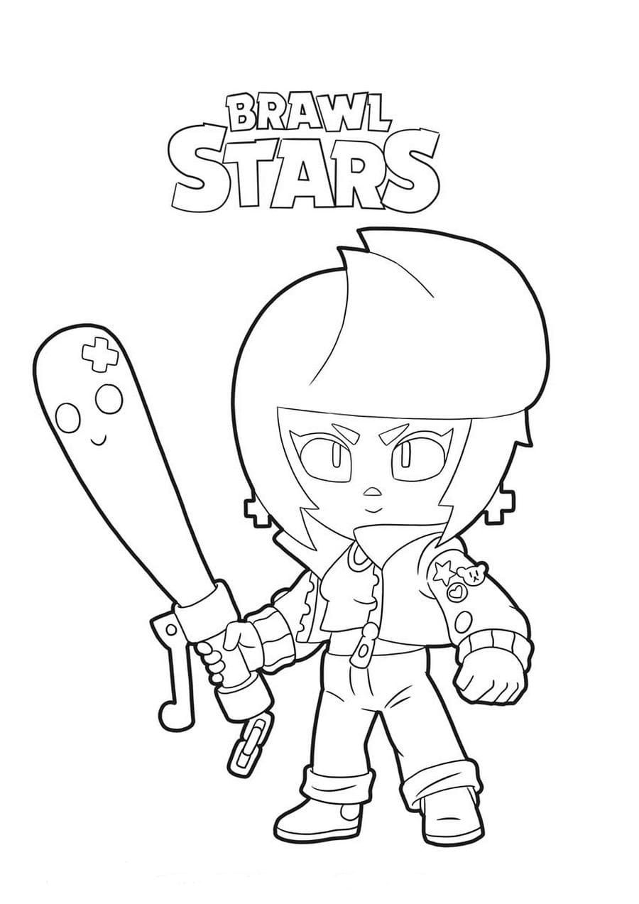 Brawl Stars kolorowanki
